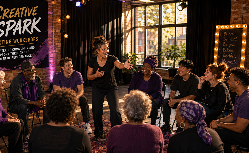 Creative Spark Workshops- inspiring hope and building community  cover photo