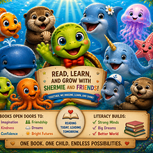 Shermie the Lovable Turtle: Calm Literacy & Audio Storytelling Project avatar photo