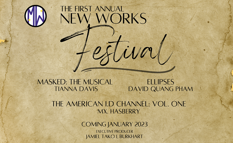The First Annual New Works Festival cover photo