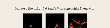 Pilot Latinx/e Choreographic Incubator  cover photo
